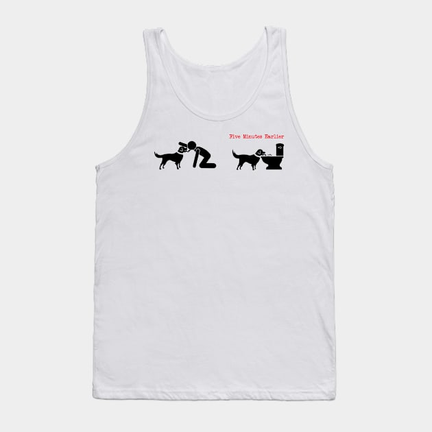 Funny Dog kissing Tank Top by Andreeastore  